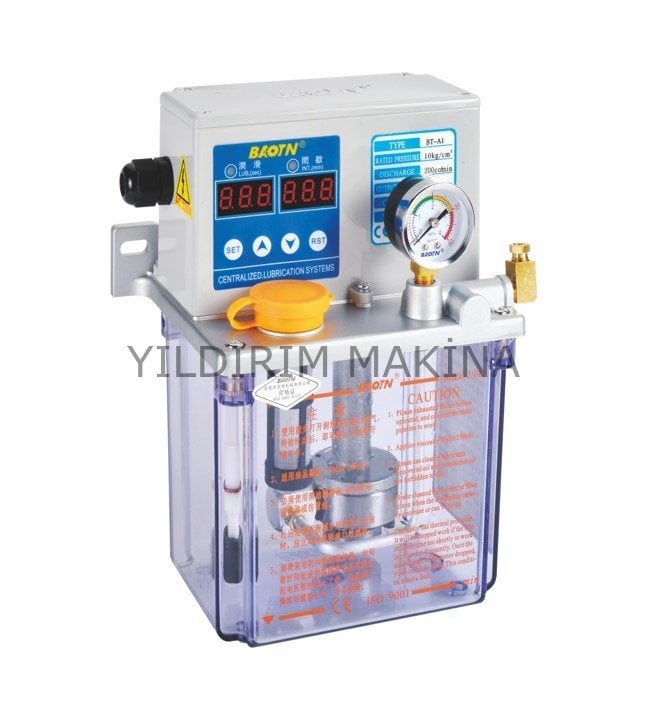 ( 110 V ) 2LT  CNC YAĞLAMA ÜNİTESİ Zaman Ayarlı  BT-A12-126